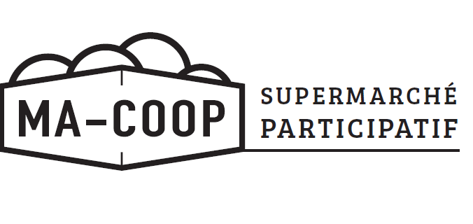 Logo de Ma-Coop, projet de supermarché participatif à La Rochelle. Auteur : Matthieu, de Happi Collectif